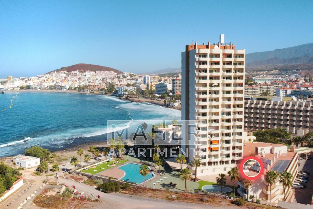 Modern Apartment With An Addictive Terrace View Los Cristianos  Extérieur photo